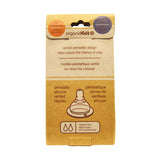 OrganicKidz Narrow Necked Baby Bottle Nipples 2 Packs