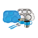 Innobaby Din Din Smart Stainless Mealtime Set - fifibaby