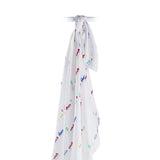 lulujo Muslin Cotton Baby Blanket - fifibaby